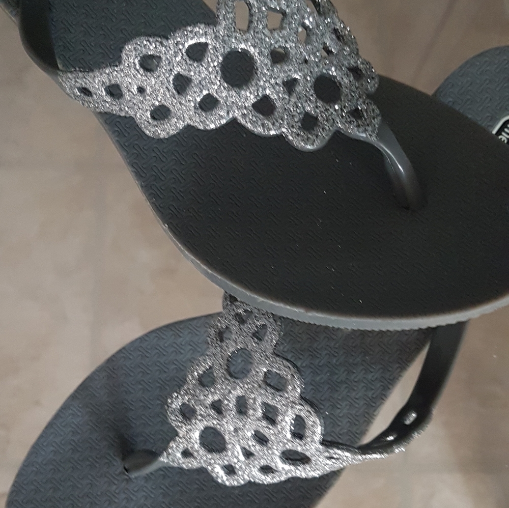 Sparkly sandals